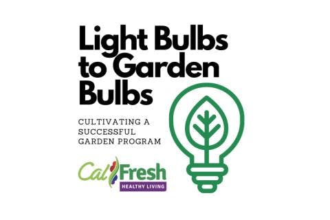 Light Bulbs to Garden Bulbs: Cultivating a Successful Garden Program