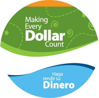 Making Every Dollar Count Eng & Spn logo